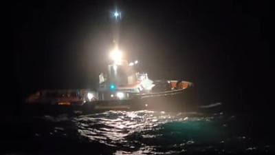 Noćna drama na olujnom moru s crnogorskim trajektom koji je ostao bez pogona - Već je imao problema s požarom!