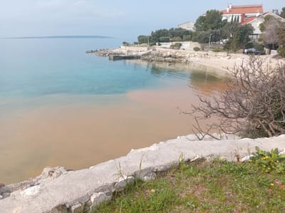 ZAGAĐENA PLAŽA U MANDRAMA More im ušlo u septičku jamu, pa sve pustili u more?