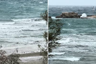 VIDEO Rijedak dan kad na splitskim Bačvicama nema piciginaša, kupača, ni šetača