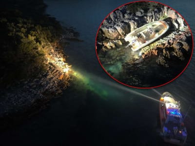 Voditelj brodice ozlijeđen u nasukavanju na otok Iž