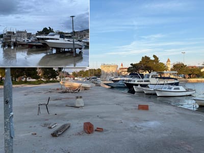 USPJEH! Nakon pisanja Morskog, javne površine u Trogiru napokon slobodne od "groblja brodova"