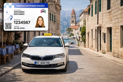 AKD upozorava autotaksi vozače: "Bez ove kartice od lipnja više nećete smjeti voziti!"