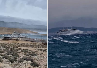 Vjetar odsjekao jug Hrvatske: A1 zatvorena kod Svetog Roka, u prekidu brojne linije prema otocima!