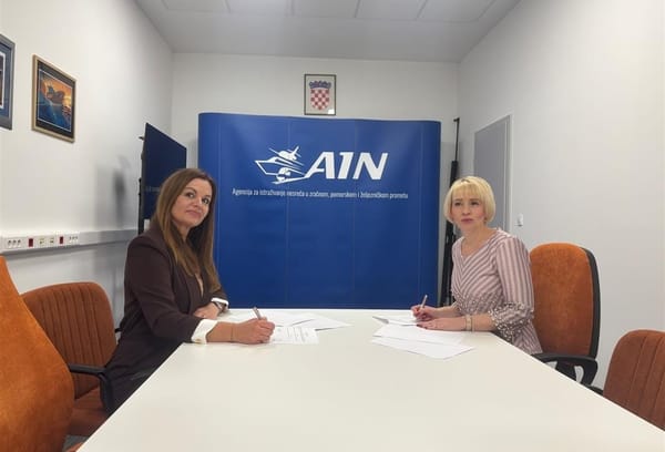 Hrvatski hidrografski Institut i Agencija za istraživanje nesreća u pomorskom prometu sklopili Sporazum o suradnji