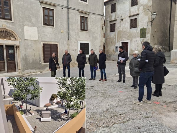 Uređuje se trg Cimiter u staroj gradskoj jezgri Senja