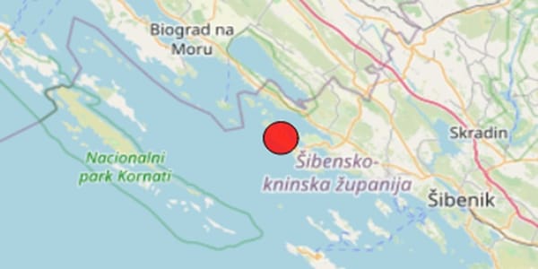 Potres jutros probudio Murterine