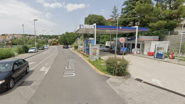 INA: "Zbog radova na ovoj benzinskoj u Rijeci, promet će se odvijati jednim trakom"