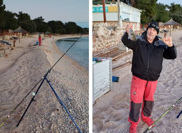 Hrvatski sportski ribolovci pred prvenstvno u Italiji trenirali na Pagu