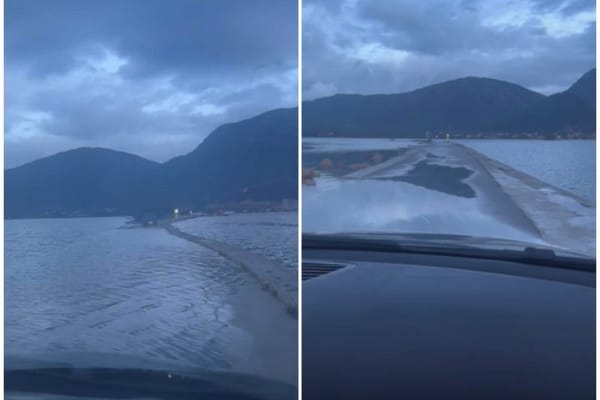 Poplavila cesta od Broca do Stona. Načelnik: "Ne možemo utjecati na ekstreme"