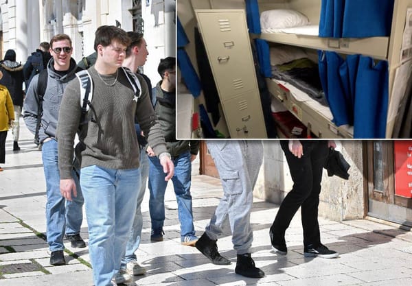 Mornari s najvećeg ratnog broda na svijetu preplavili Split