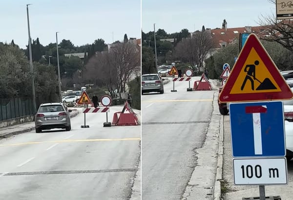 VIDEO Splitskom Žnjanu se zbog radova ne može prići s istočne strane