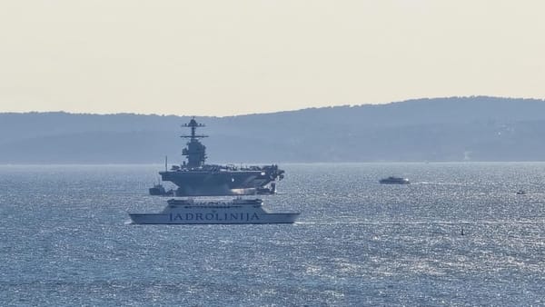 U Splitu planirali prosvjed zbog američkog nosača aviona, a ovaj im otišao!