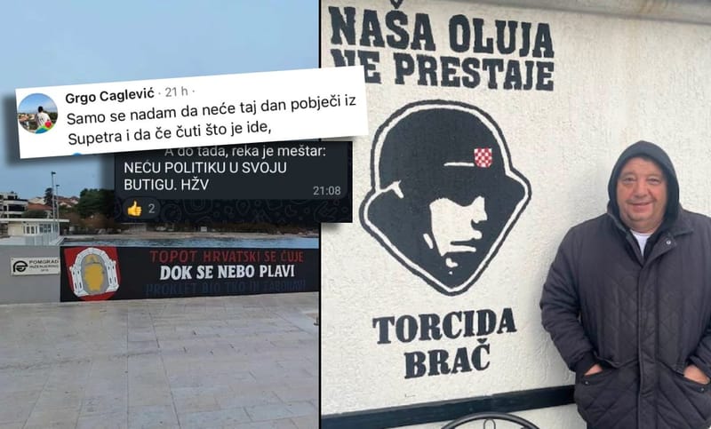 HSP-ovac koji je nagovarao ljude na "čuvanje" grafita, kao vijećnik Supetra glasao za odluku o zabrani grafita - Hajdukovci ga odbili: "Nećemo politiku u svoju butigu!"