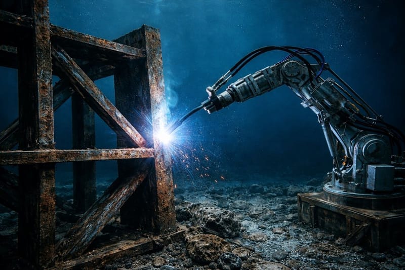 Umjetna inteligencija ide pod more: Autonomni robot za podvodno zavarivanje