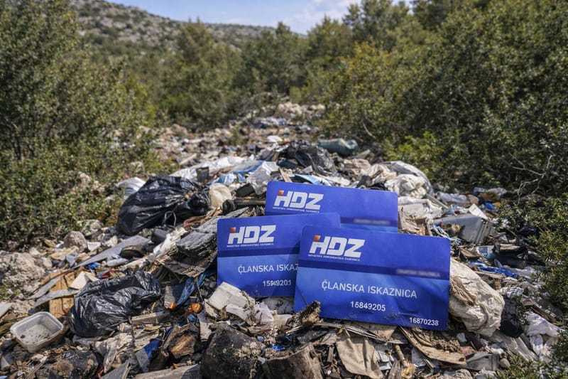Više osoba kazneno prijavljeno zbog ilegalnog odlaganja otpada na jugu Hrvatske - Među njima i HDZ-ov načelnik!
