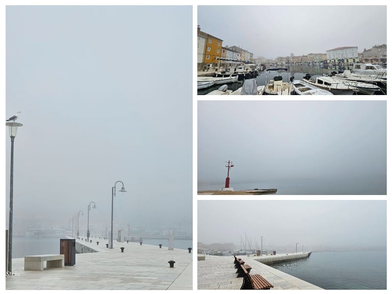 VIDEO Magla na Kvarneru: "Kao da sam na Dravi ili Dunavu, a ne na moru"