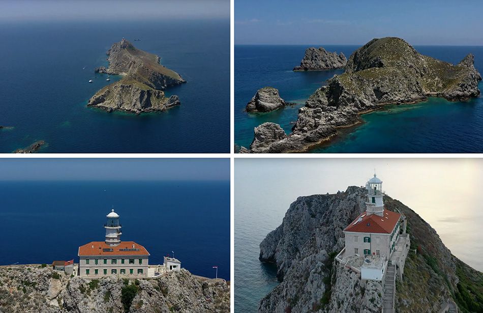 VIDEO Palagruža iz zraka i zanimljivosti o najudaljenijem hrvatskom arhipelagu