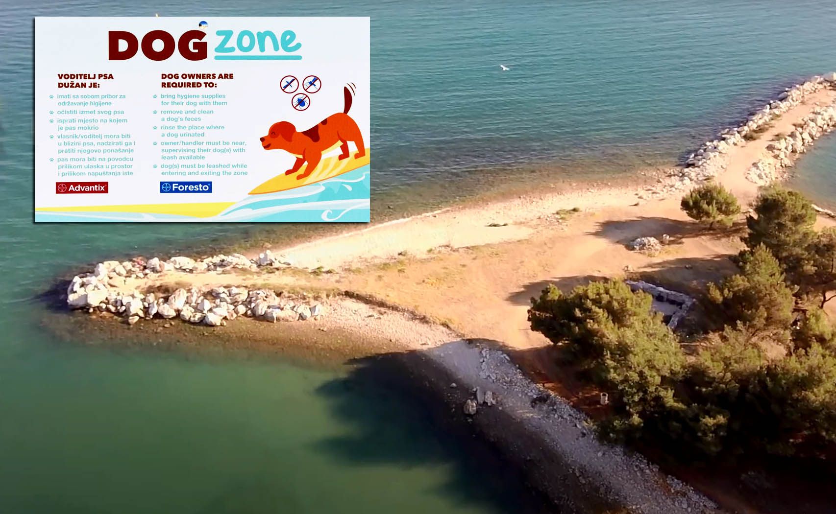 Zadar dobio plažu za pse
