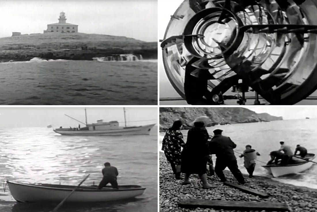 VIDEO Objavljena vrijedna arhivska snimka – Opskrba svjetioničara Palagruže, Struge, Glavata 1966. godine