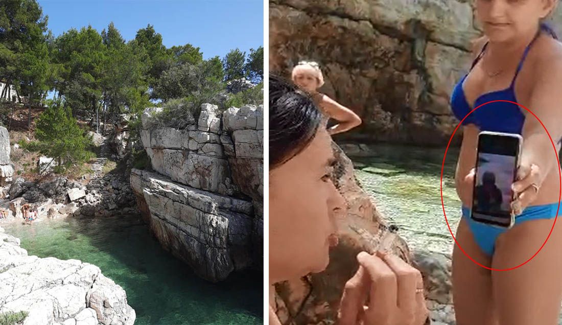 INCIDENT NA DRVENIKU Uzurpirali pomorsko dobro i urlalali na kupače: “Makni mi se s plaže, je*at ću ti majku”