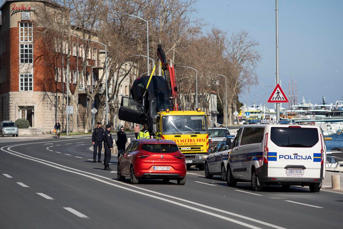 Novi sudar automobila i broda u Zadru! Pijanoj vozačici optužni prijedlog