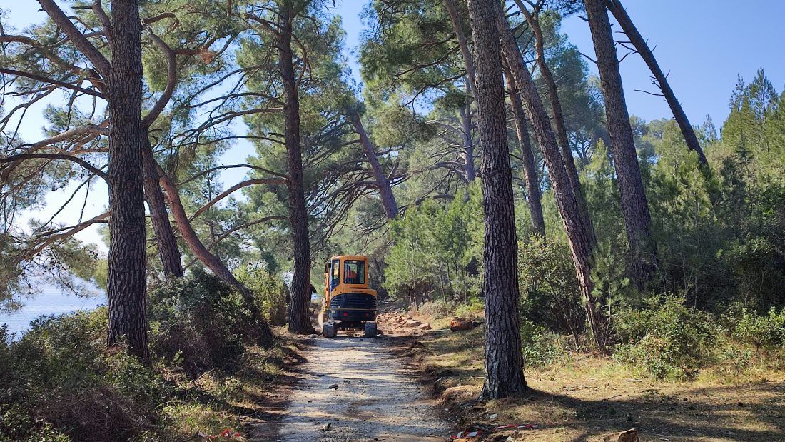 U tijeku je obnova i revitalizacija šetnice rovinjskog parka Punta Muccia