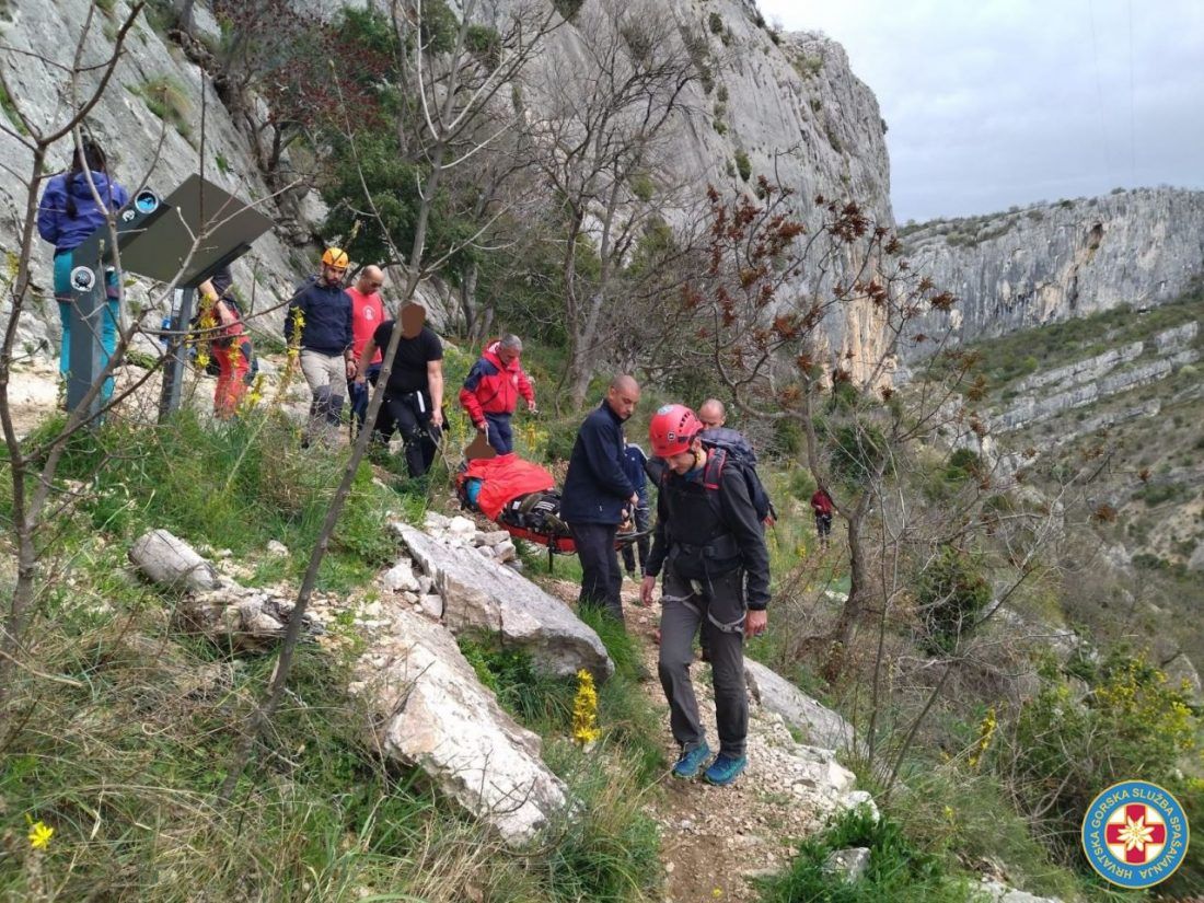 U kanjonu Čikole ozlijeđena planinarka